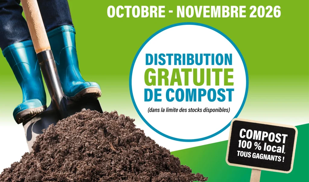 Lire la suite de l'actualité Opération distribution de compost gratuit ! Edition 2026